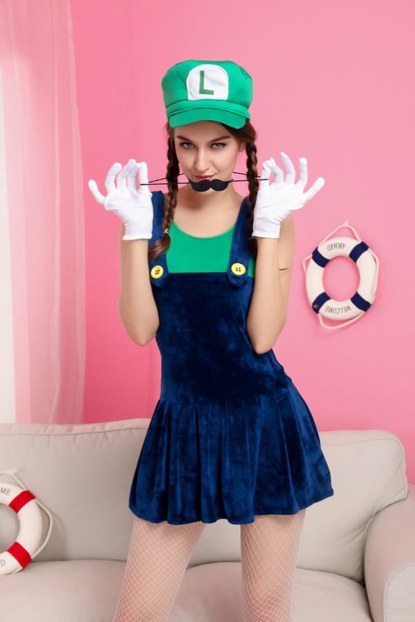 F1518-2Pretty Plumber Costume